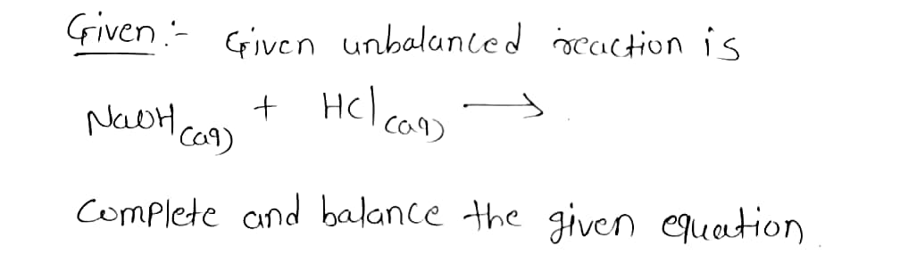 Chemistry homework question answer, step 1, image 1